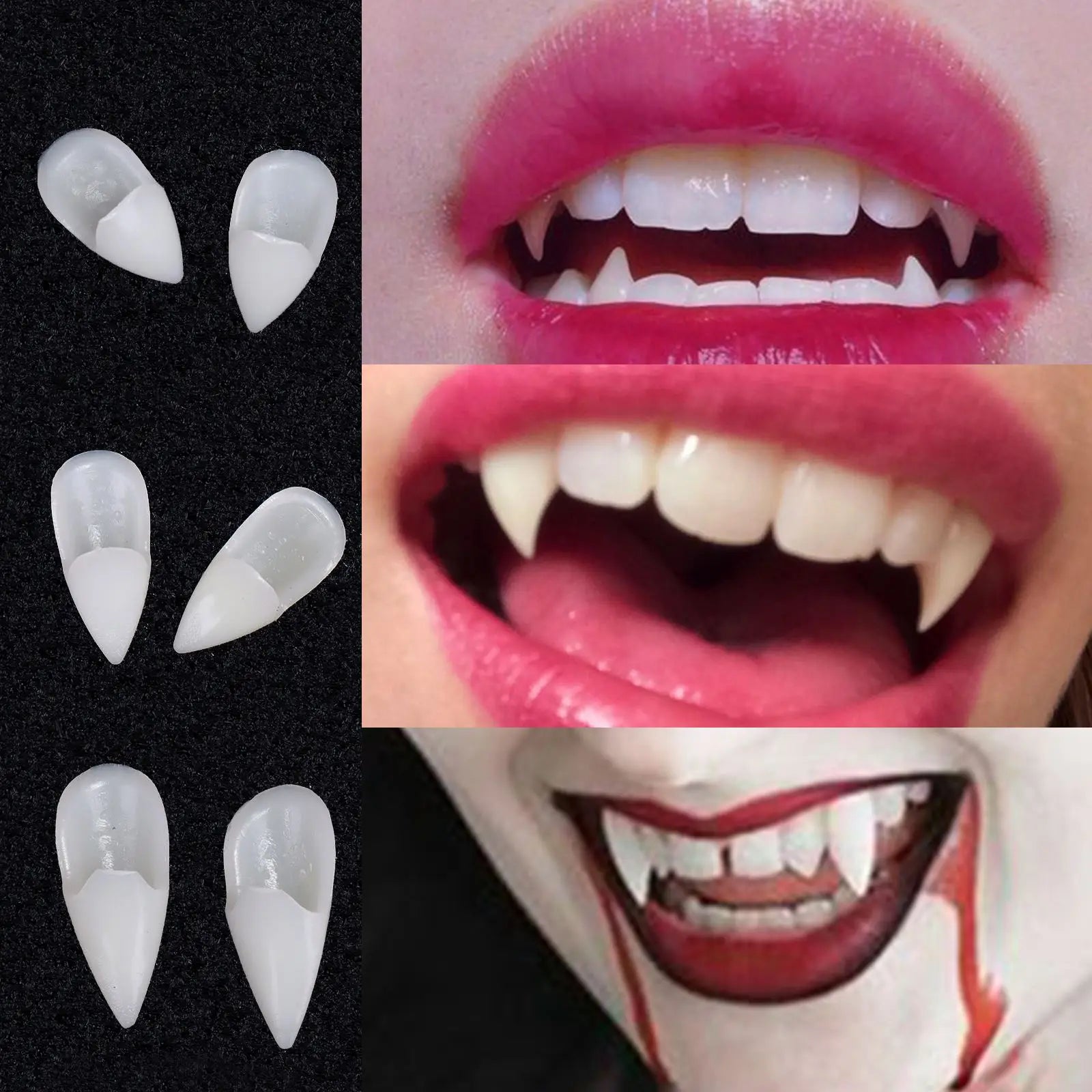 Realistic Vampire Fangs™ | Halloween Costume Teeth Accessory - LoftyGoods
